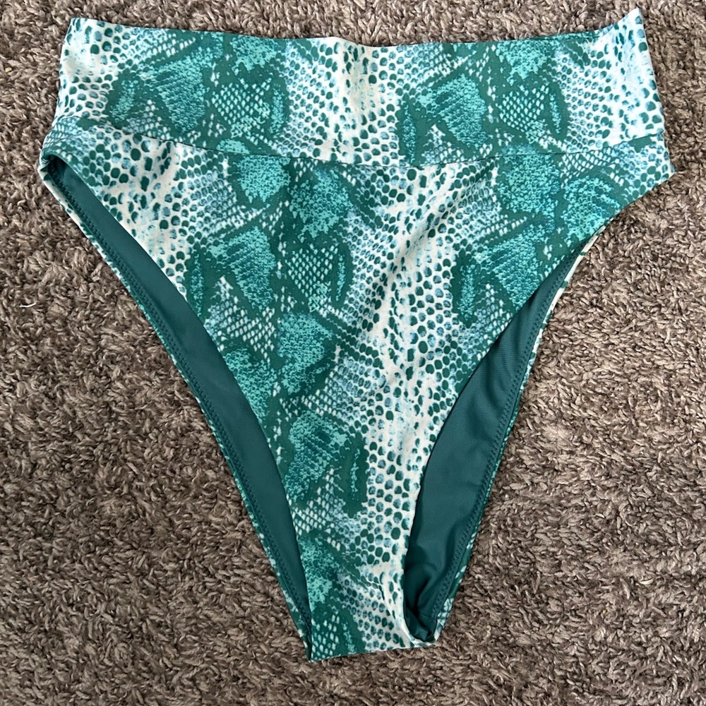 Aerie Snakeskin Bikini Bottoms